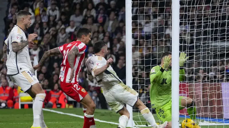 Kemenangan Dramatis Real Madrid Dalam Kontroversi VAR, Pemain Almeria Mengklaim Ada Kendala pada Keberhasilan Timnya