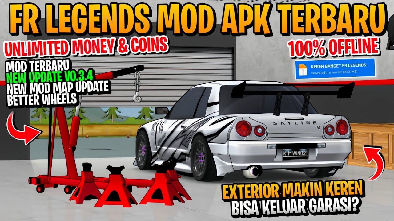 FR Legends MOD APK Unlimited Money