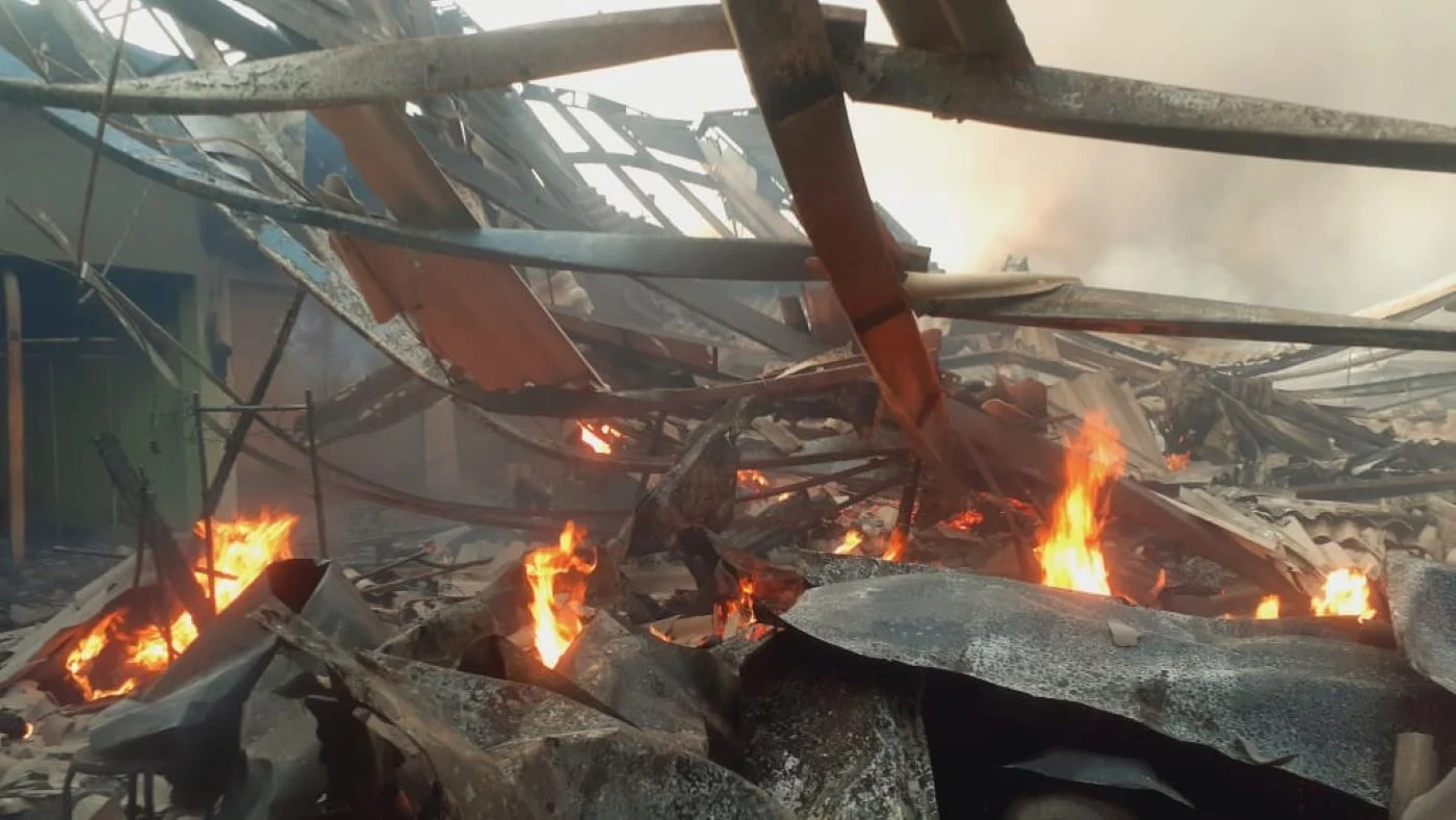 Kebakaran Pasar Gembong