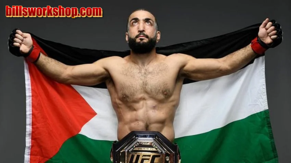 UFC Pasang Bendera Palestina di Profil Belal Muhammad Usai Dihapus
