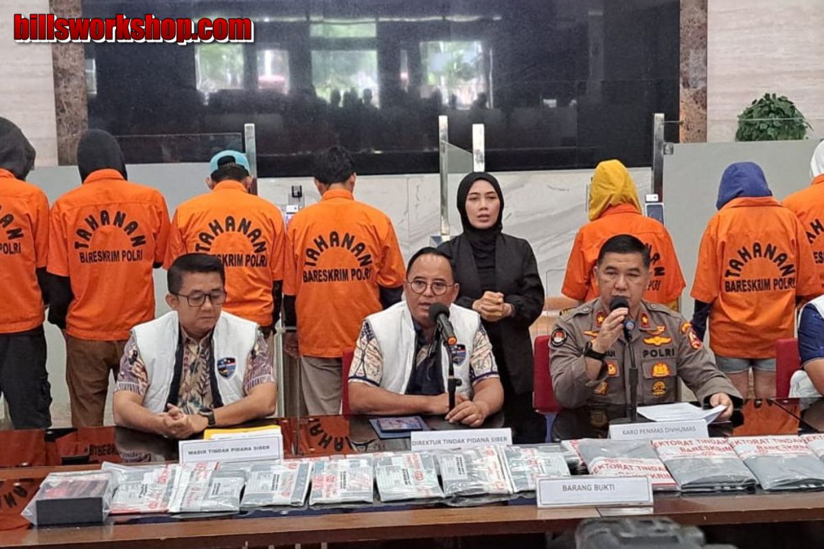 Bareskrim Polri Ungkap Judi Online Pakai Merchant Agregator Agar Sulit Terbongkar