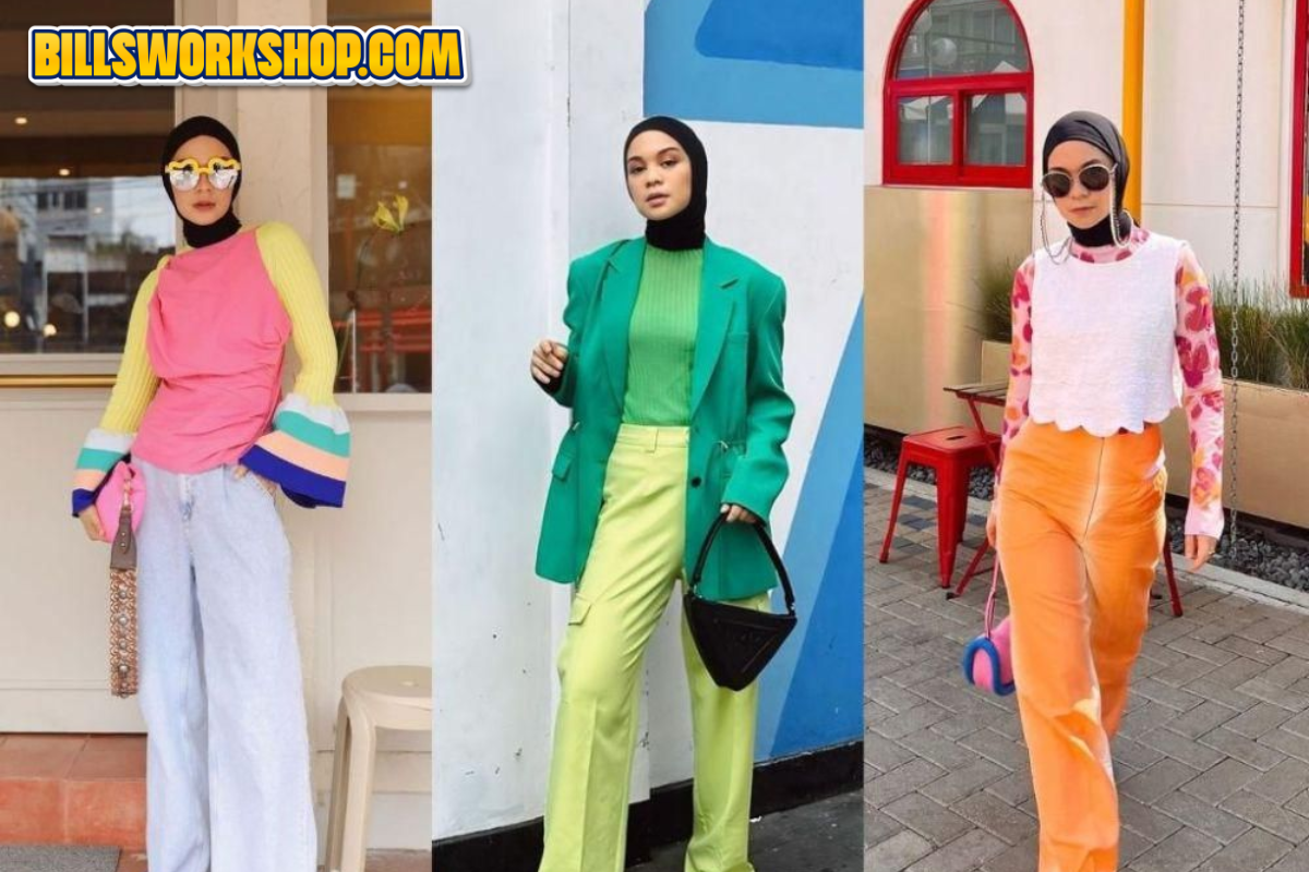 Inspirasi Mix and Match Outfit Colourful ala Tantri Namirah, Ekspresif dan Energik!